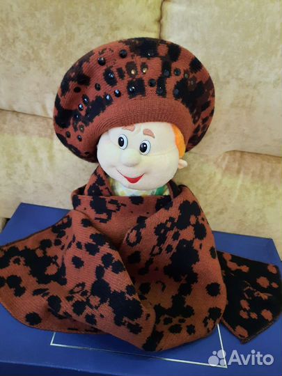 Комплект берет и шарф