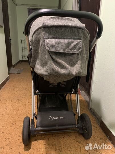 Коляска oyster zero wolf Grey exclusive