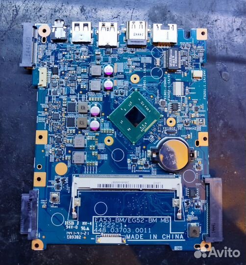 Рабочая плата EA53-BM/EG52-BM MB Pentium N3540