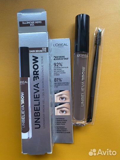 Тинт для бровей Loreal, оттенок 108, новый