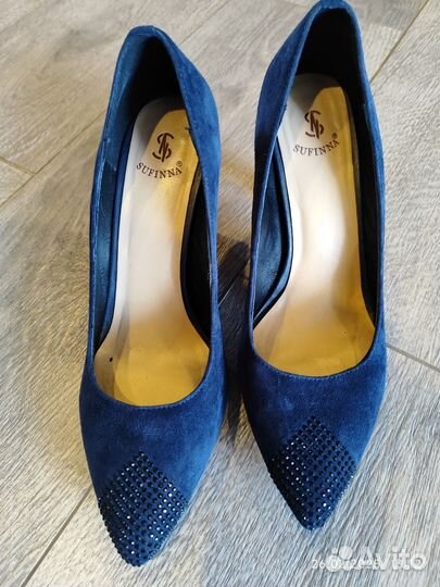 Туфли женские 37 размер замша