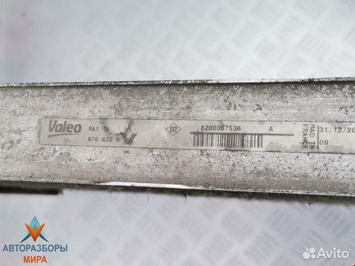 Радиатор (основной) Renault Scenic 2 2005