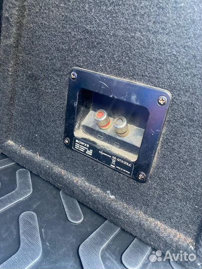 Сабвуфер Sony XS+усилитель+кабель