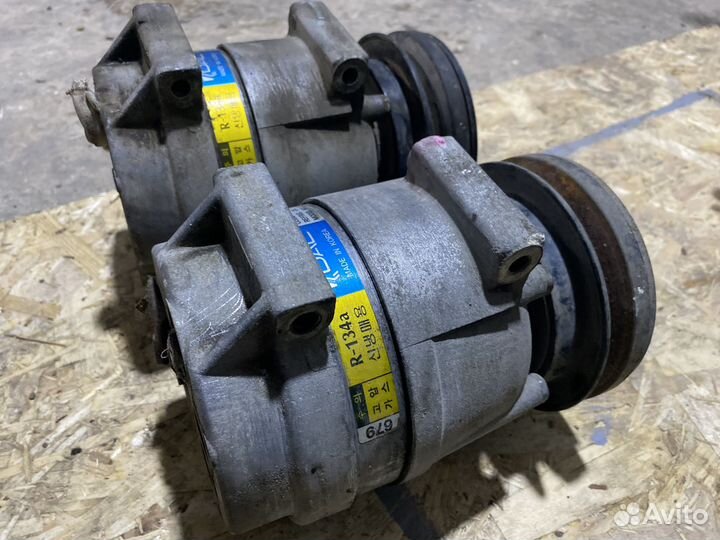 Компрессор кондиционера daewoo nexia