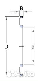 Кольцо SKF AS1024 и Игольчатый Подшипник AXK1024