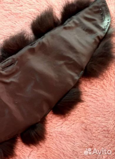 Меховой воротник песец