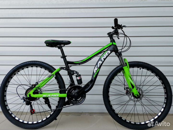 Двухподвесный велосипед подростковый