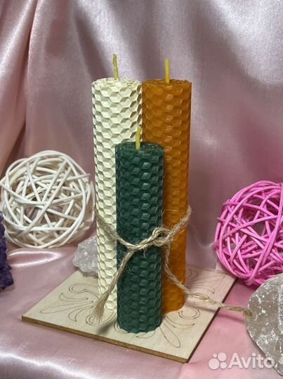 Свечи из вощины
