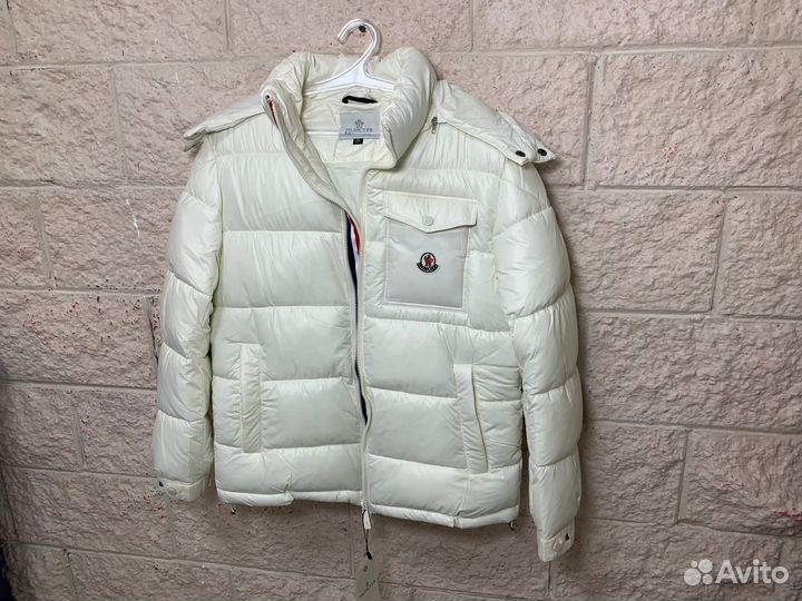 Пуховик moncler maya глянцевый