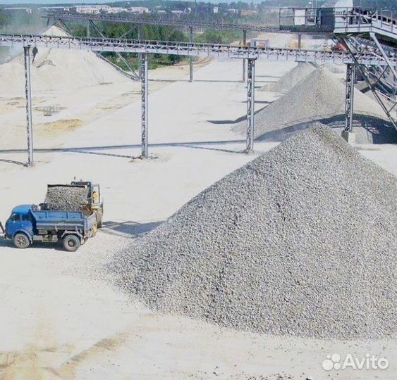 Щебень гравийный