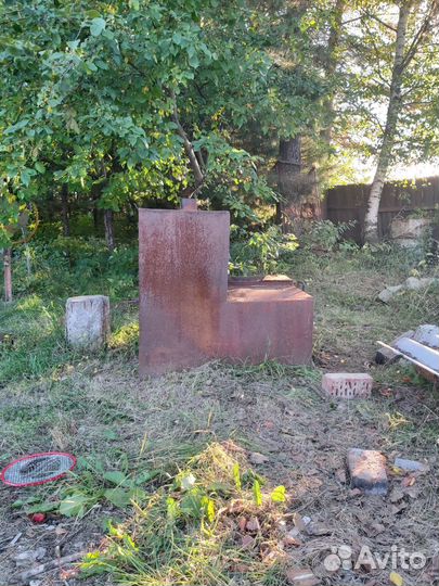 Печь для бани с баком доя воды