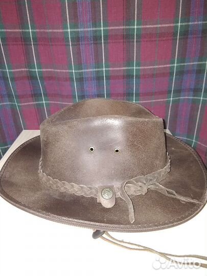 Шляпа Jack Daw 59р натуральная кожа StuffLand