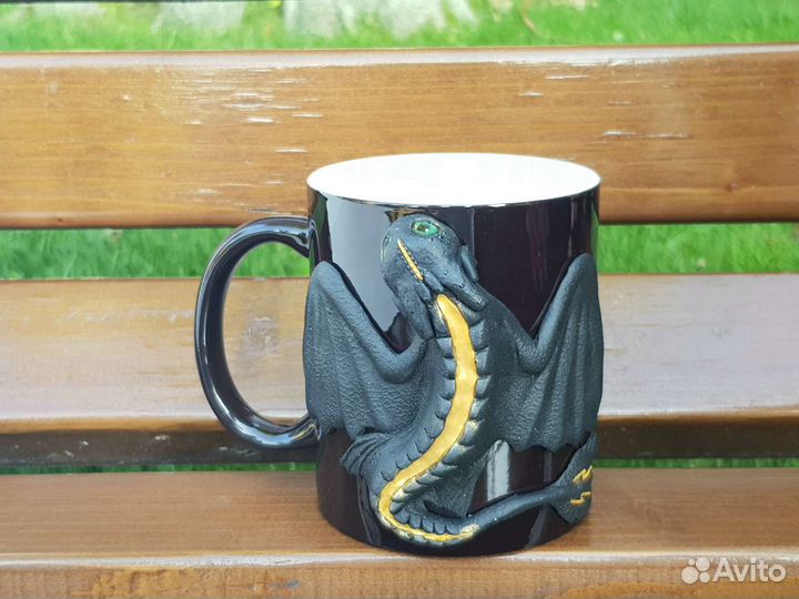 Чашка кружка хамелеон приручить дракона Беззубика