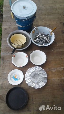 Посуда разная