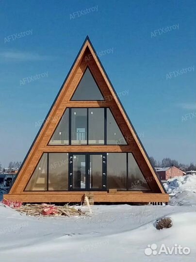 Каркасный дом за 30 дней