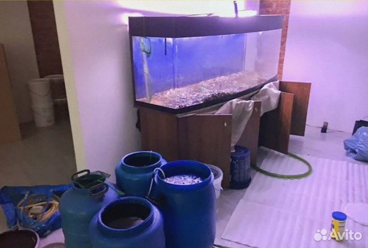 Перевозка аквариума с рыбками