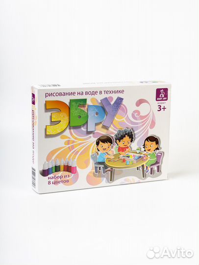 Эбру рисование на воде