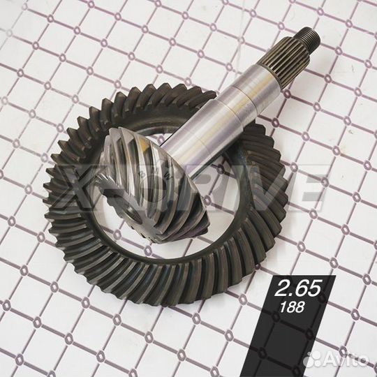 Главная пара 2,65 188 тип для bmw e34, e36, e30