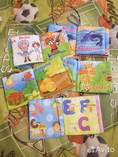 Развивающие книжечки на английском языке