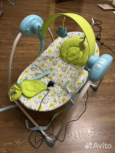 Детские электронные качели