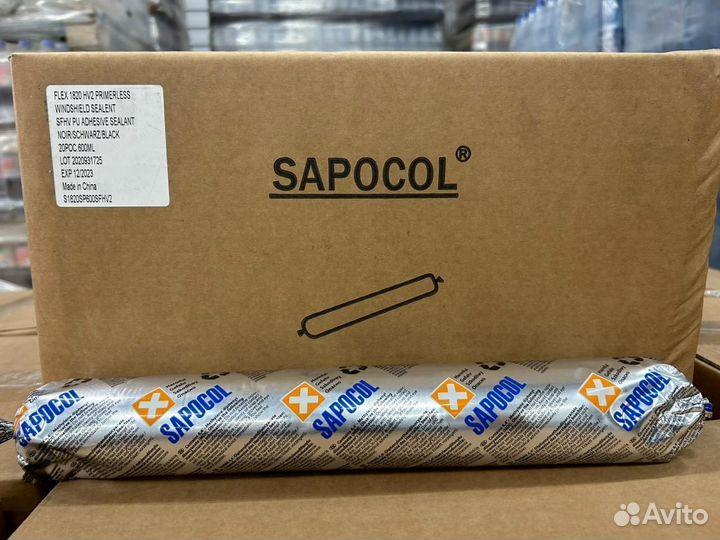 Герметик сапоколь, Клей Sapocol для стекл