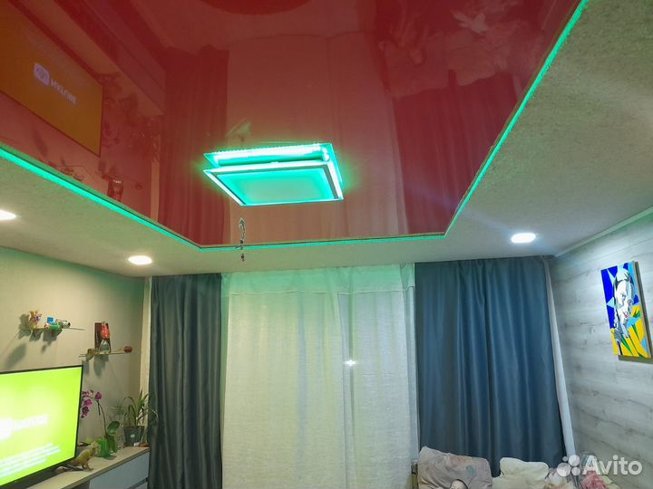 Натяжные потолки