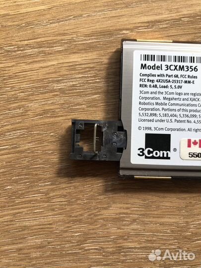 PC Card pcmcia Modem xjack Connector pcmcia