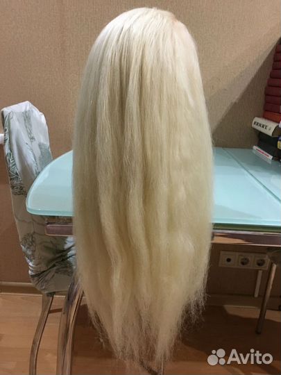 Голова манекена с натуральными волосами