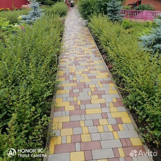 Укладка брусчатки