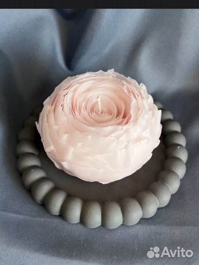 Ароматическая свеча ручной работы