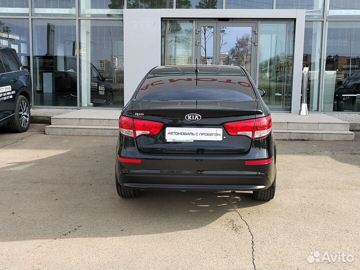 Kia Rio 1.6 МТ, 2015, 128 404 км