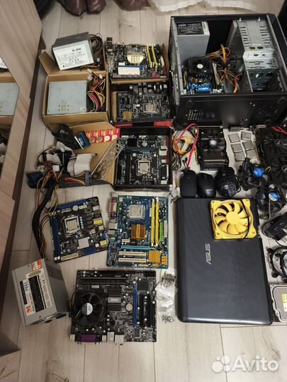 Компьютерные комплектующие одним лотом