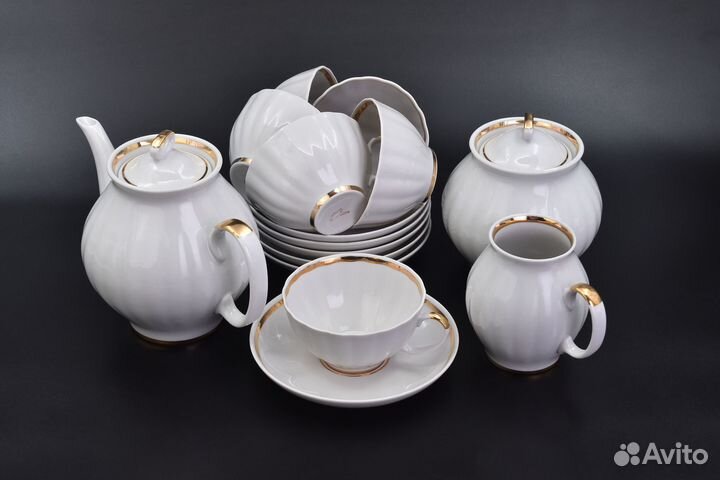 Чайный сервиз Дулевский фарфор 