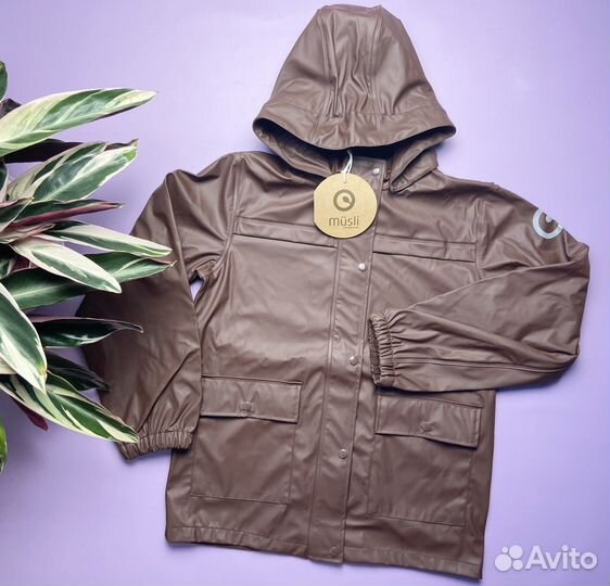 Куртка дождевик детская 140