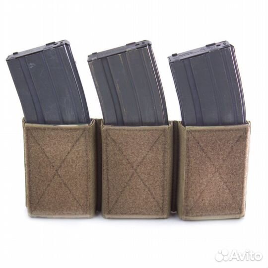 Warrior Assault Systems Triple Velcro Mag Pouch