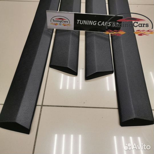 Накладки низа дверей шагрень ваз 2110-11- 12