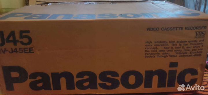 Видеомагнитофон panasonic nv-j45
