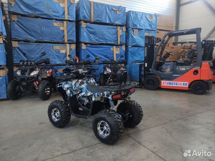 Квадроцикл Motoland 150 wild X PRO (Blue)