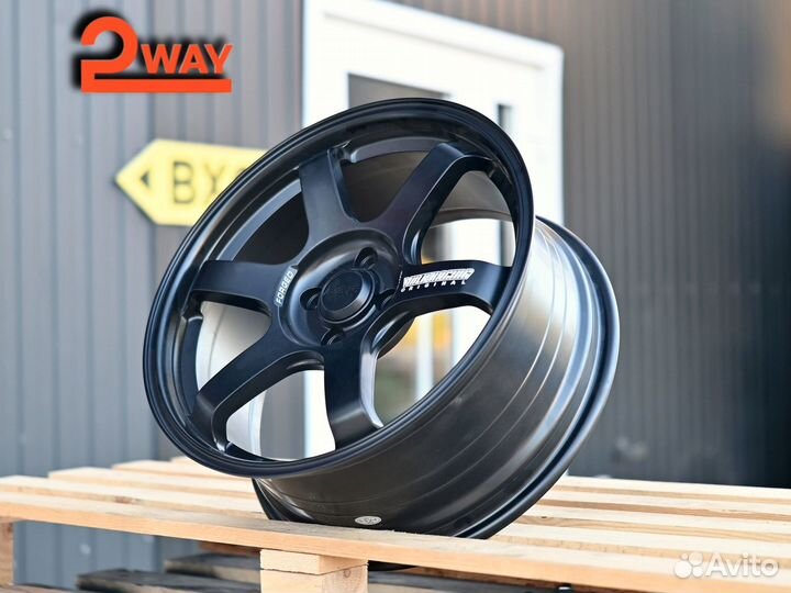 R17 Volk Racing TE37SL 7.5J ET35 4*100 (RG44)