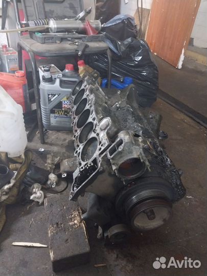 Мотор на bmw 5 e39 без головки