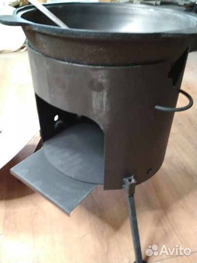 Казан и учаг на 12 литров (толщина печи 3 мм)