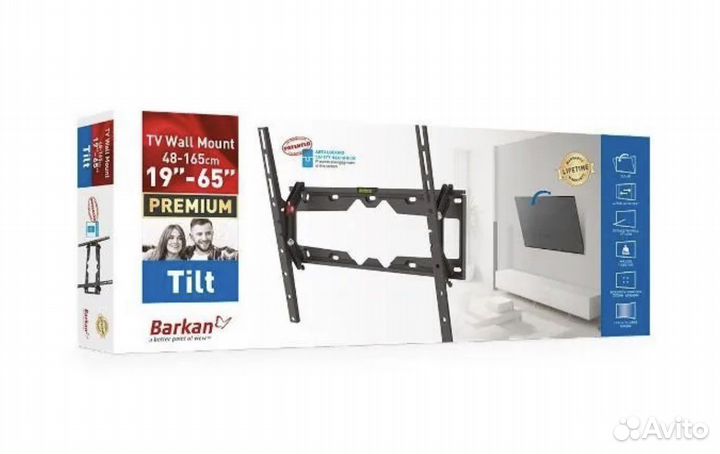 Кронштейн для телевизора наклонный Barkan BK40T