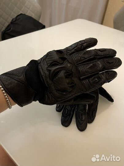 Мотоперчатки кожаные Rebelhorn