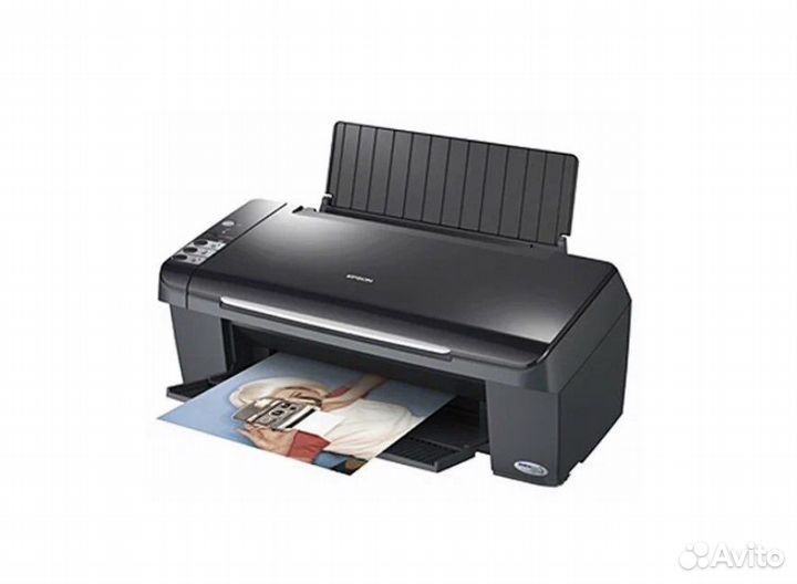 Мфу струйное Epson Stylus CX4300, цветн., A4