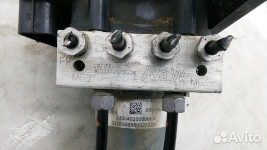 Блок ABS chevrolet cruze 2 (76F07KW01)