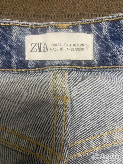 Джинсы zara 36