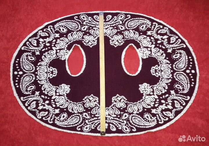 Шерстяная накидка-безрукавка