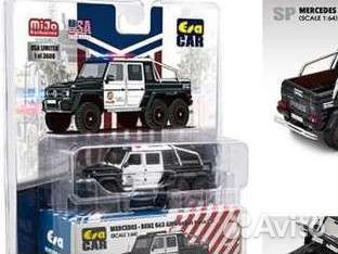 Модели 1:64 hot wheels Mercedes 6*6