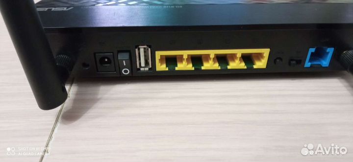 Модем-роутер асус dsl-n12-u