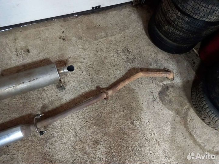 Глушитель резонатор Geely mk cross